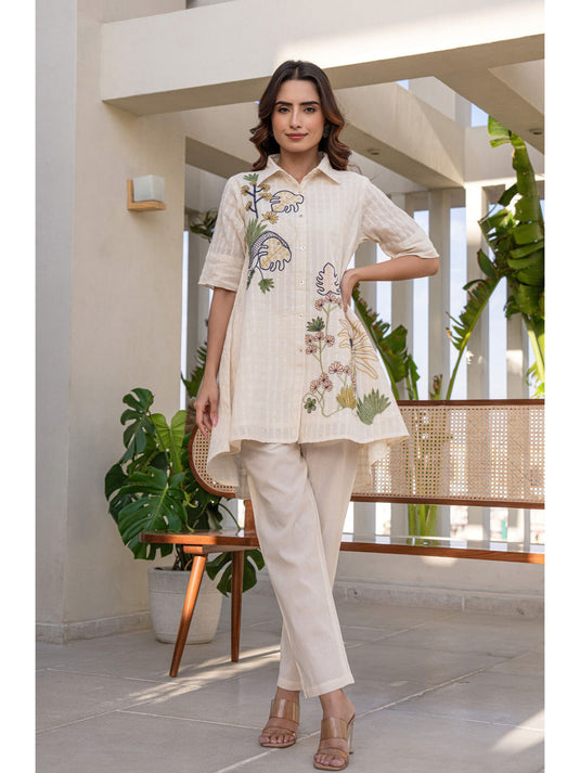 Teresa Walnut Cotton Co-Ord (Set of 2)